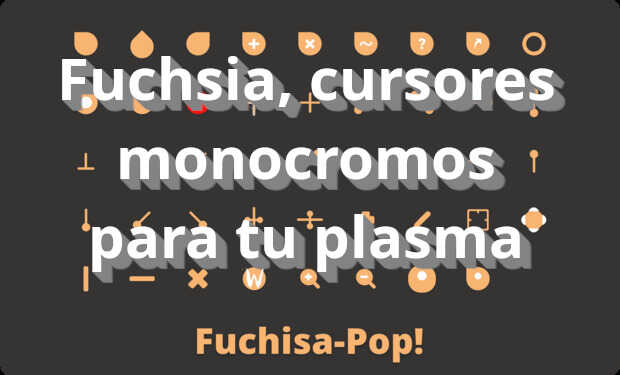 Fuchsia, cursores monocromos para tu plasma