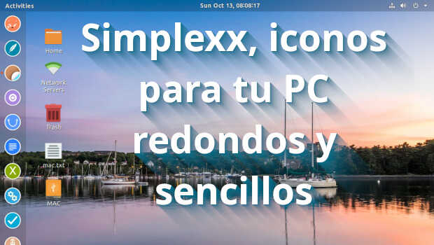 Simplexx, iconos para tu PC redondos y sencillos