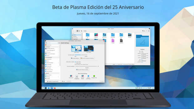 Lanzada la beta de Plasma 5.23 Edición 25 Aniversario