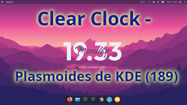 Clear Clock – Plasmoides de KDE (189)