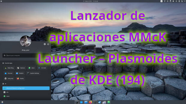 Lanzador de aplicaciones mmck launcher plasmoides de KDE (194)