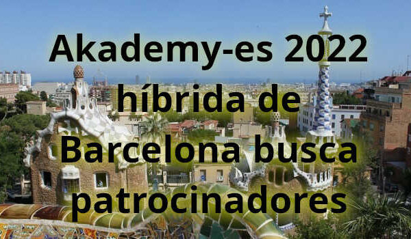 Akademy-es 2022 híbrida de Barcelona busca patrocinadores