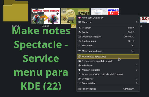 Make notes Spectacle – Service menu para KDE (22)