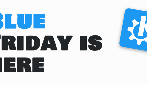 El Black Friday es Blue Friday para KDE