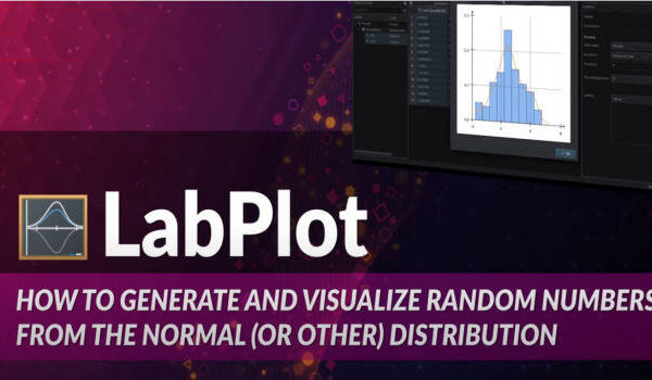 Cómo generar y visualizar números aleatorios con LabPlot – Vídeo
