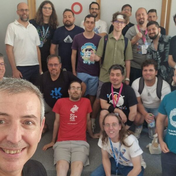 Foto no oficial de Akademy-es 2025 de Málaga OpenSouthCode